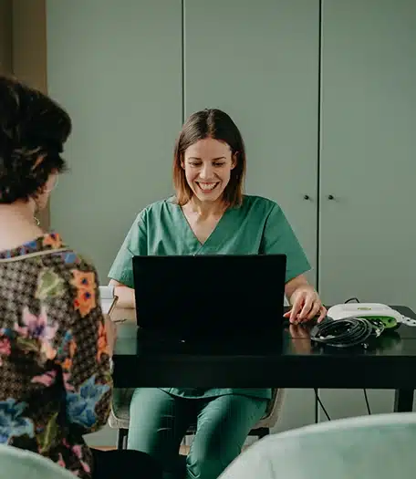 Entretien infirmier pendant le Bilan Vitalité