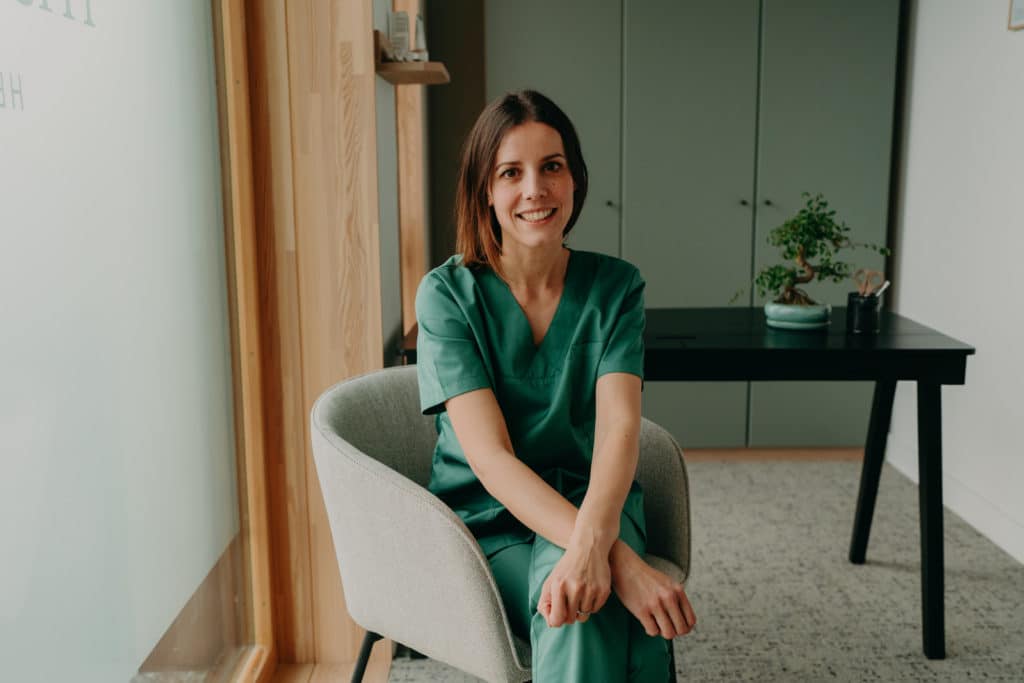 Chloé Gerelli, fondatrice de Maison Synèse